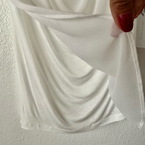 VELVET White Cowl Sleeveless Small Top BNWT - Picture 5 of 6